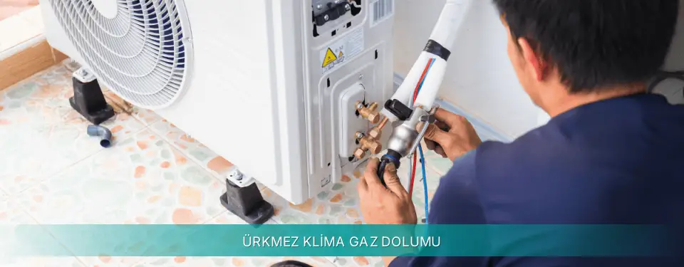 Ürkmez İlçemi Siemens Klima Gaz Dolumu